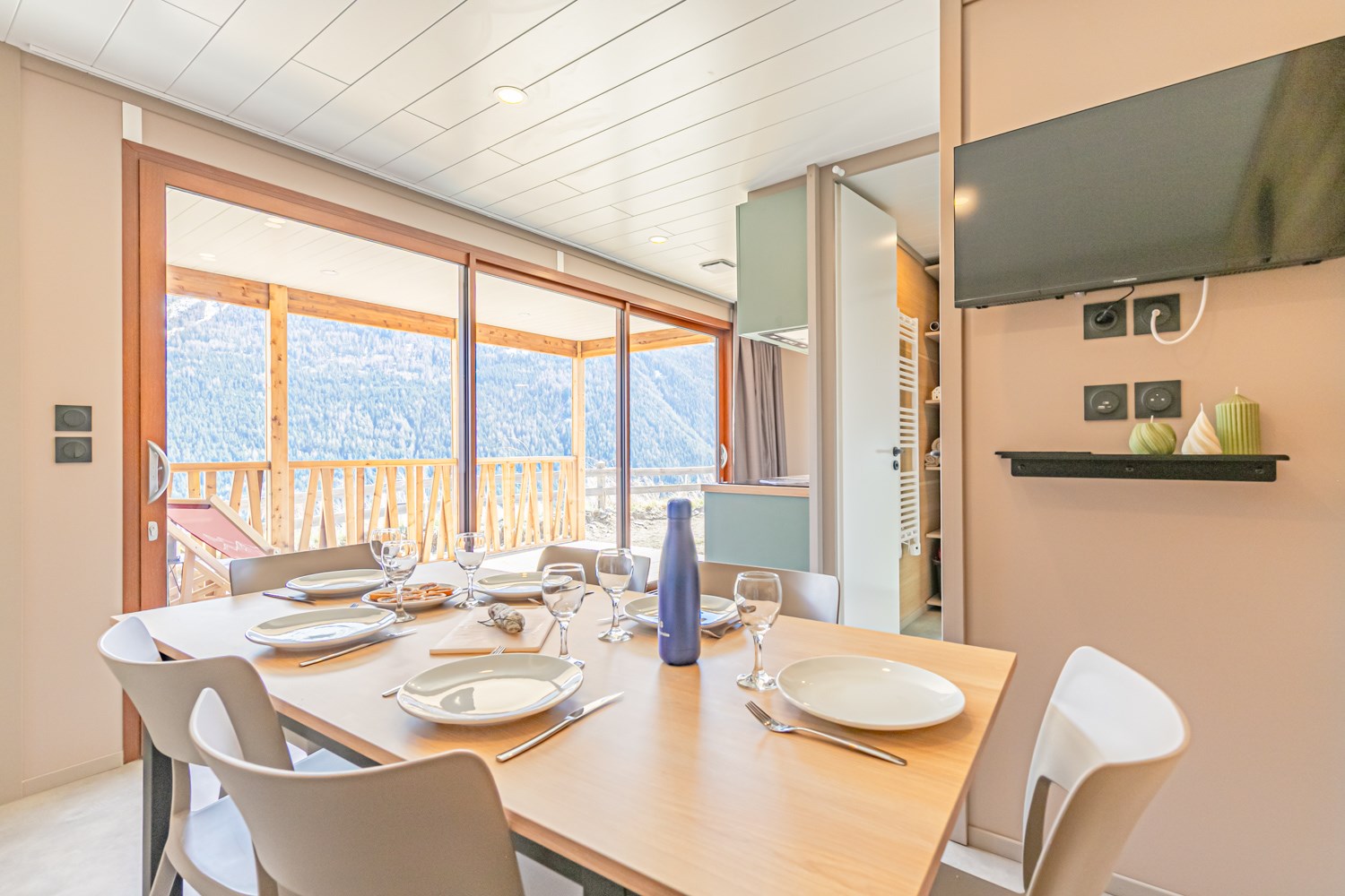 "Bien-être et ski" chalet + forfait + spa + piscine + tubing