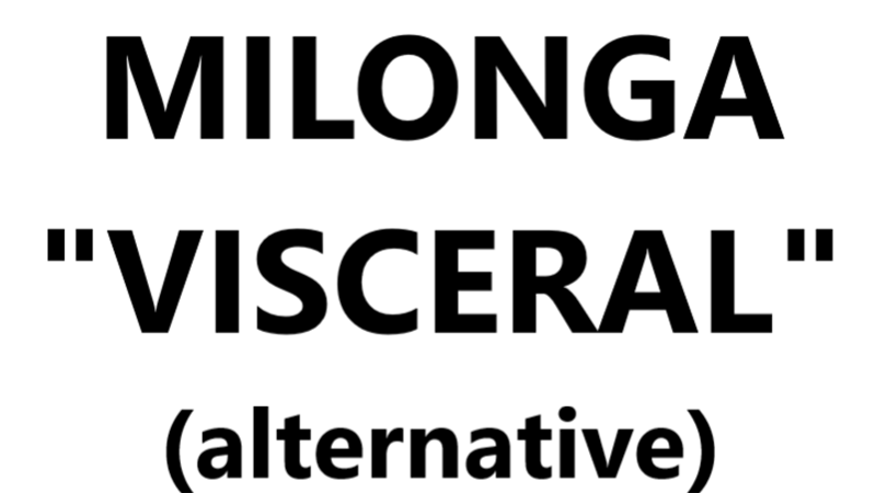 Milonga "visceral" (alternative)