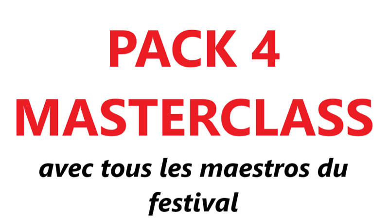 Pack 4 masterclass