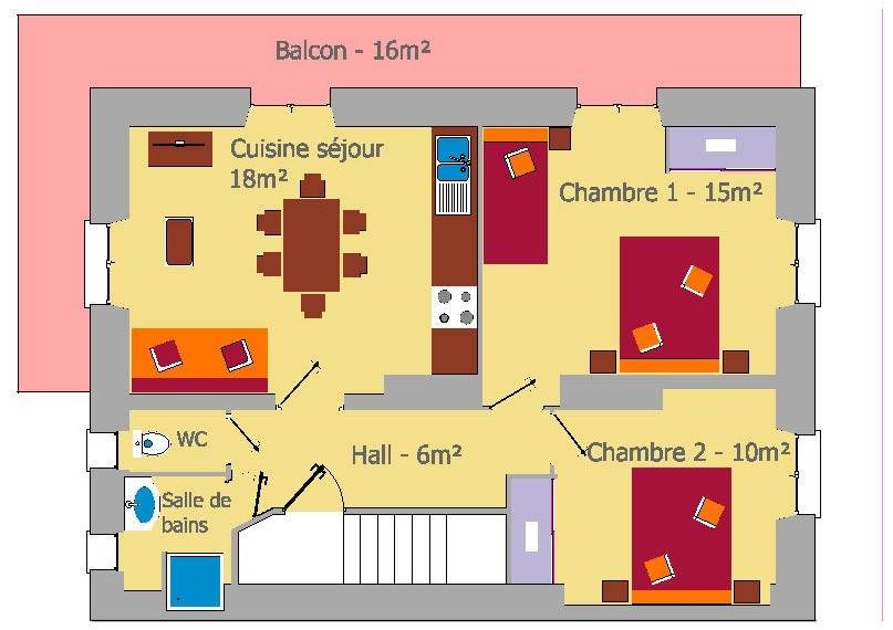 Gîtes de France N°73G290110 (LES GENTIANES)