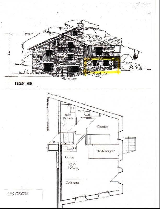 Gîtes de France N°73G47182 (LES ABEILLOS - LES CROES)