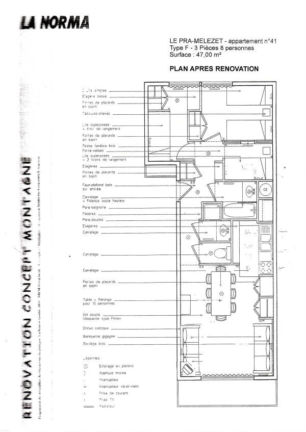 Cleuet Sylvie - Le Pra - Appt n°41 Le Melezet