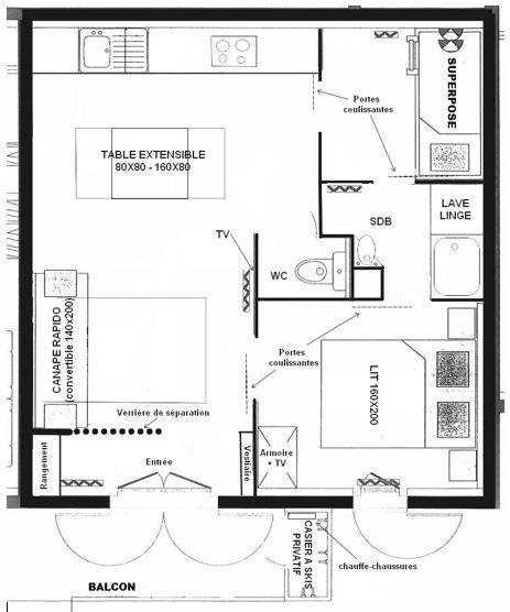 Le Refuge du Cerf - Résidence Le Belvédère B
