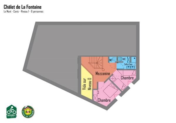 * CHALET DE LA FONTAINE - Le Mont Cenis (8 pers)