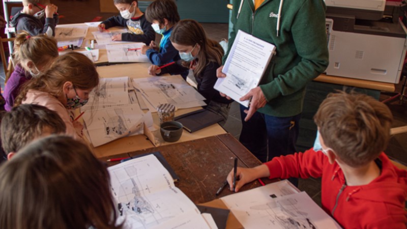 Atelier d'archéologie pour les enfants - La marmaille au Musée !